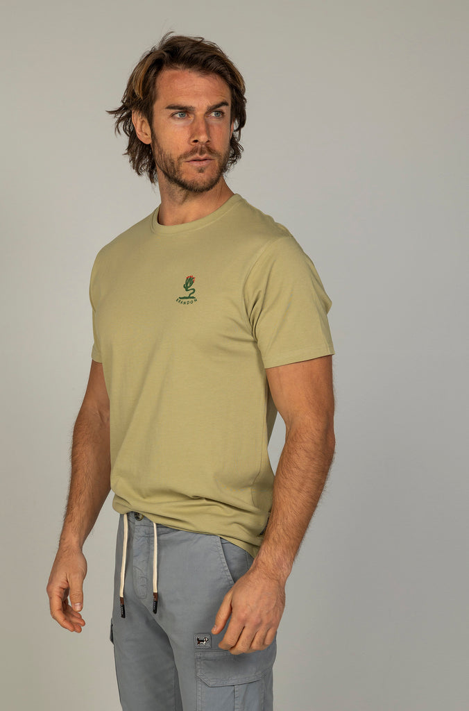 Camiseta Cactus Verde Jade