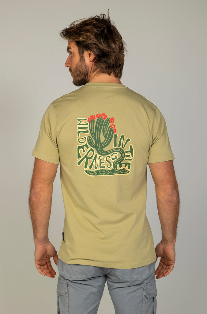 Camiseta Cactus Verde Jade
