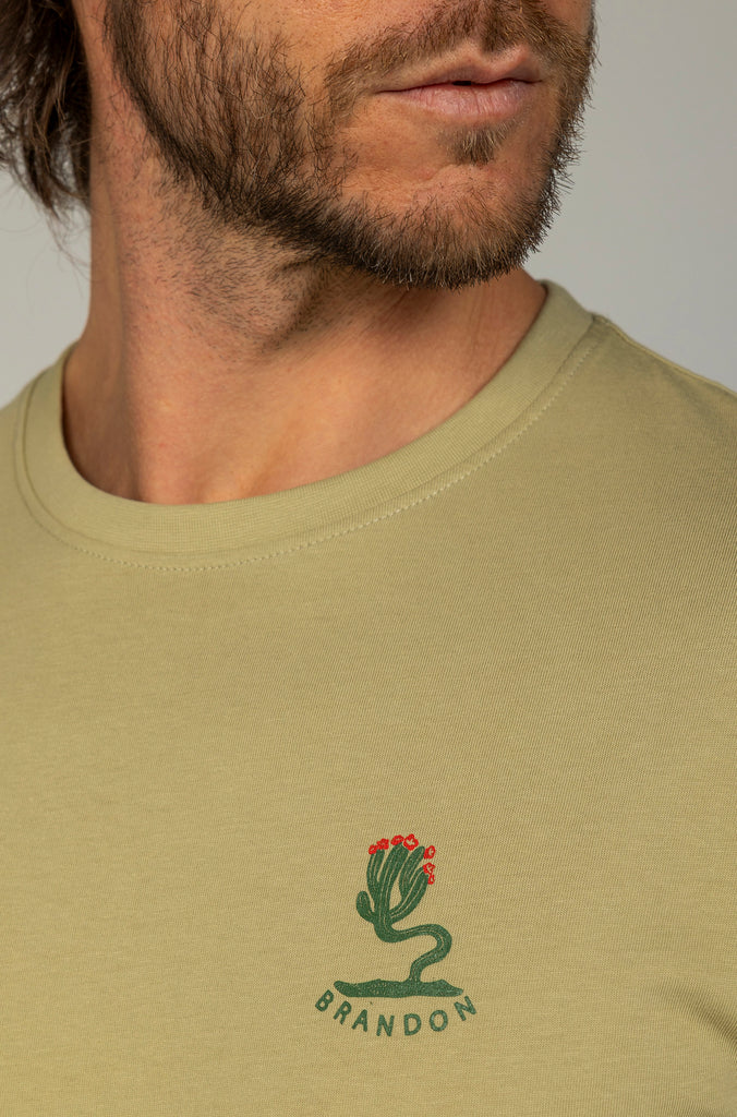 Camiseta Cactus Verde Jade