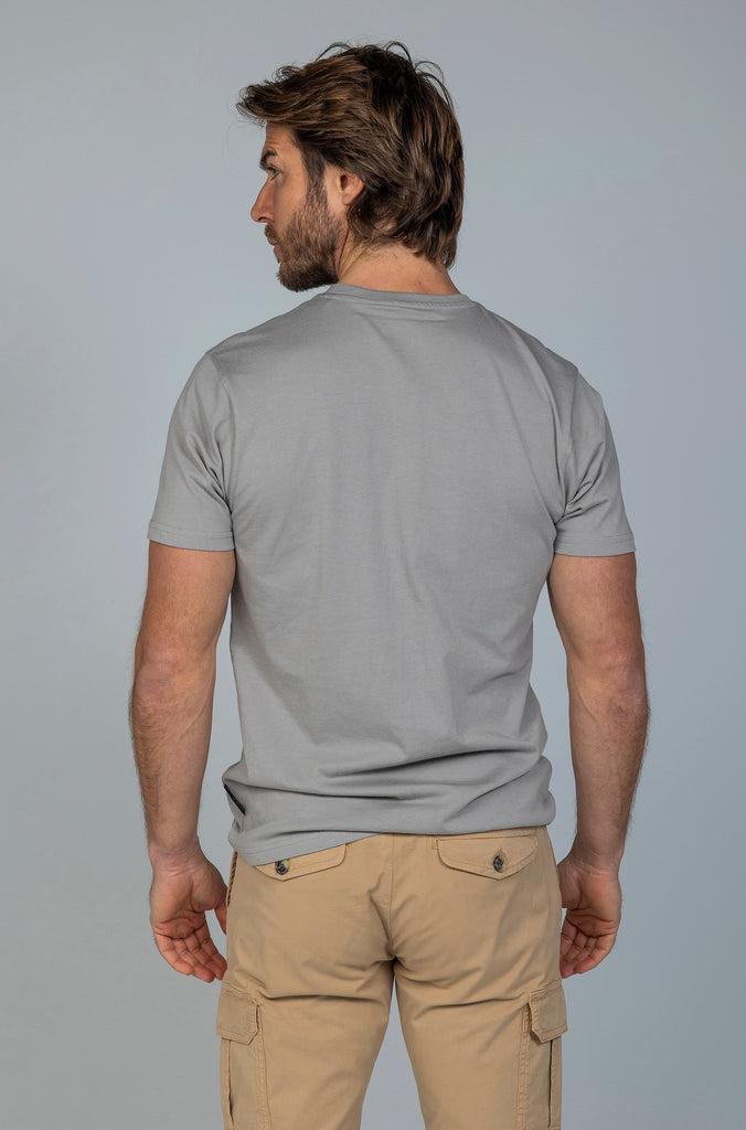 Camiseta Brandon Club Gris Medio