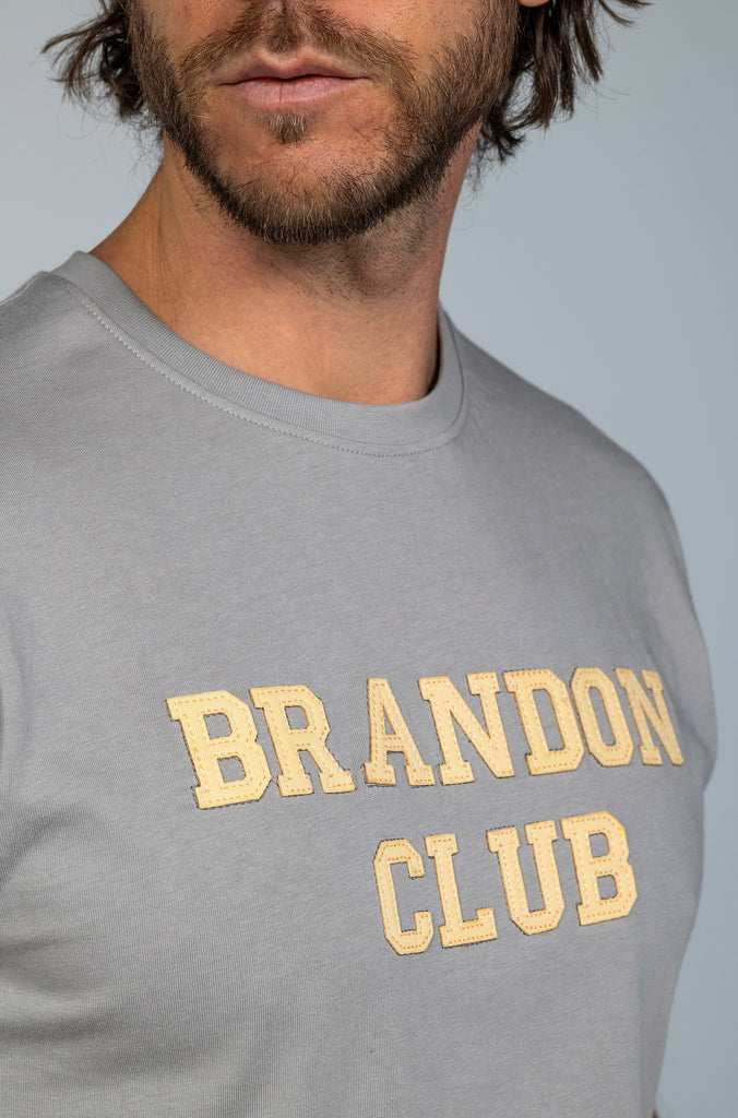 Camiseta Brandon Club Gris Medio