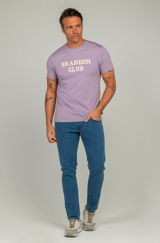Camiseta Brandon Club Malva