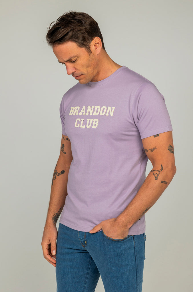 Camiseta Brandon Club Malva
