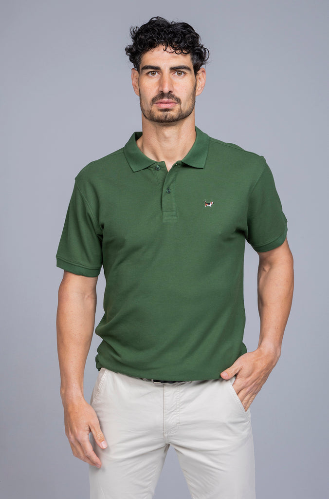 Polo Básico Telde Verde Musgo