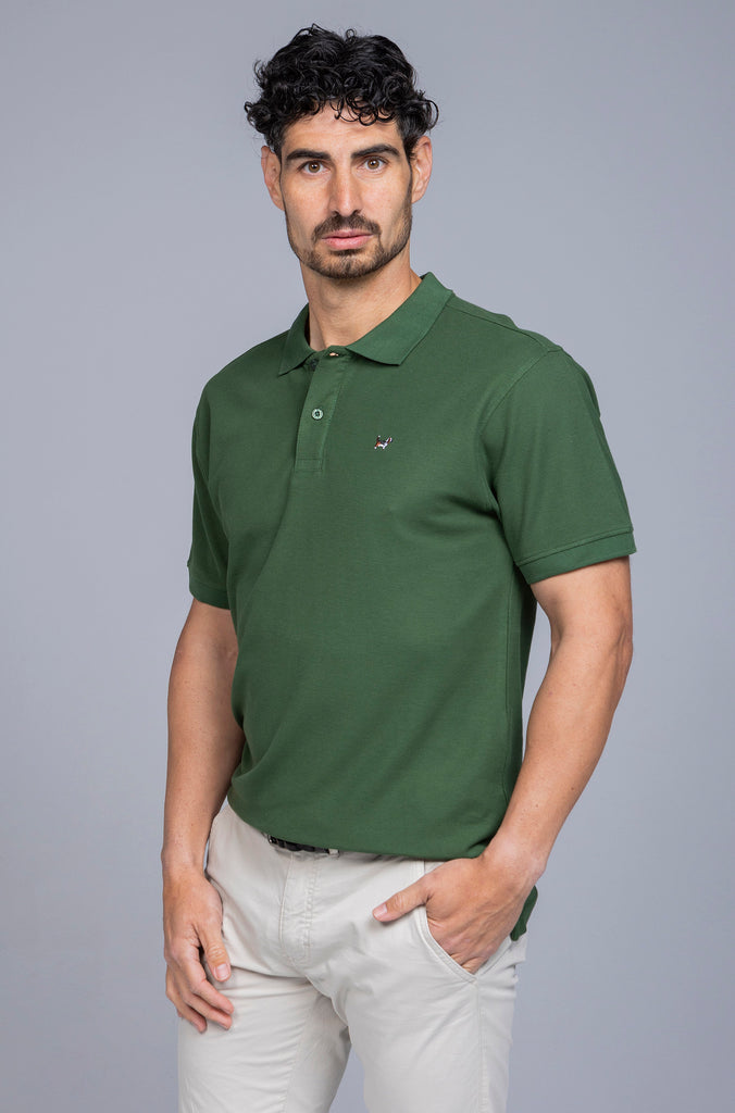 Polo Básico Telde Verde Musgo
