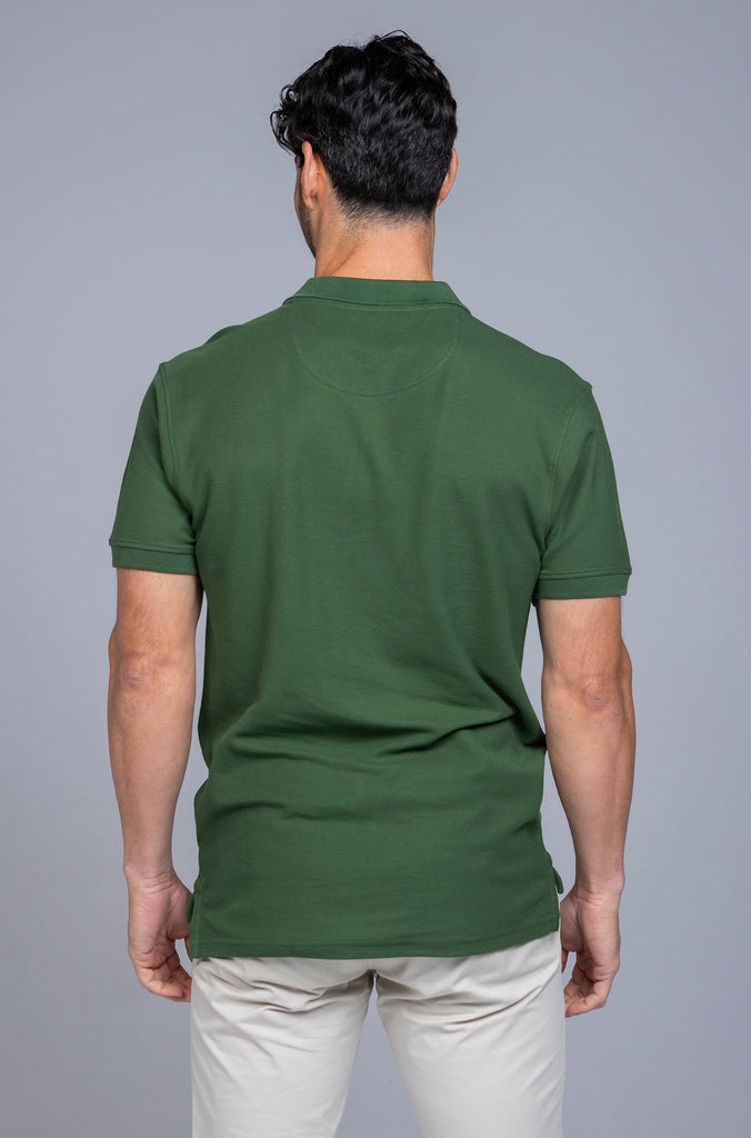 Polo Básico Telde Verde Musgo