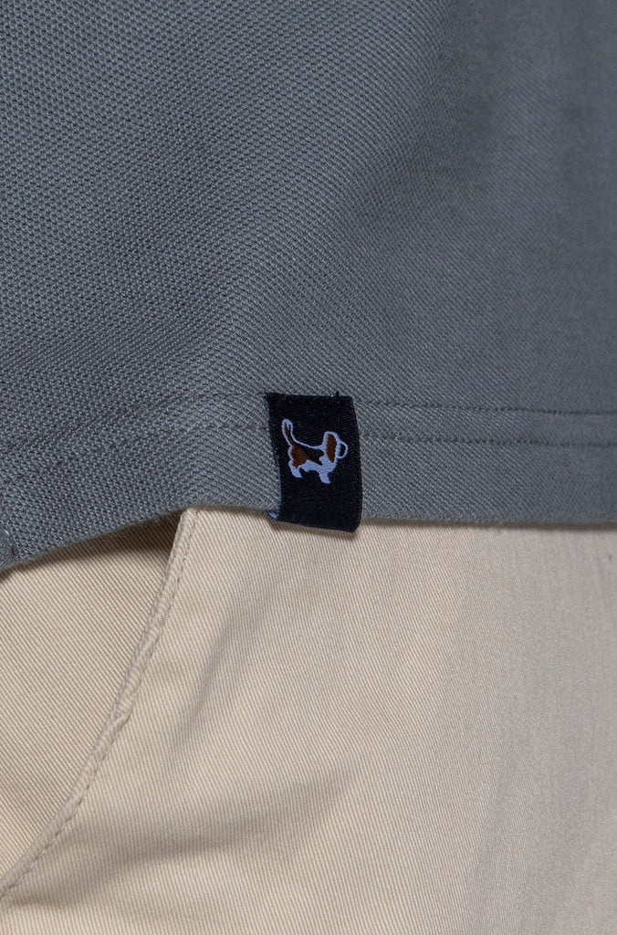 Polo Básico Telde Gris Plomo