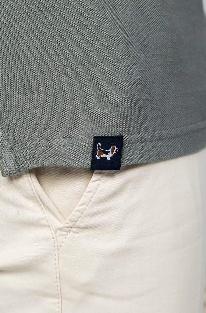 Polo Básico Brandon Gris Plomo