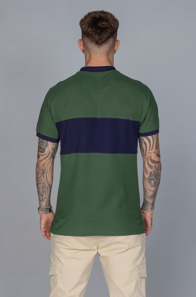 Polo Rugby Verde Botella