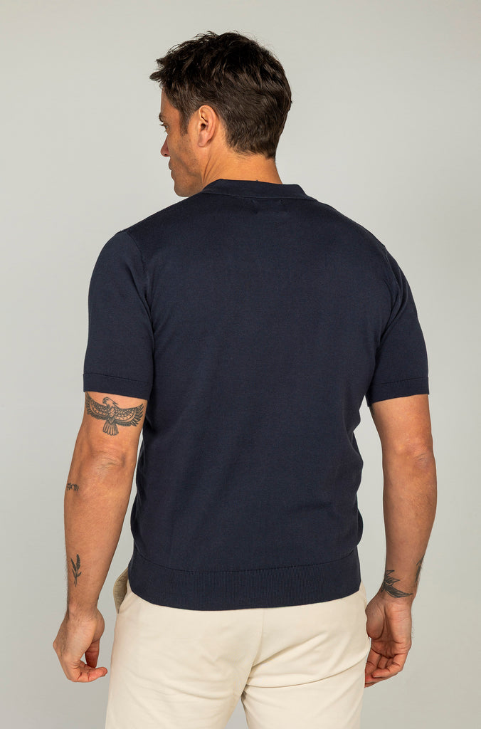 Polo Tricot Calados Marino