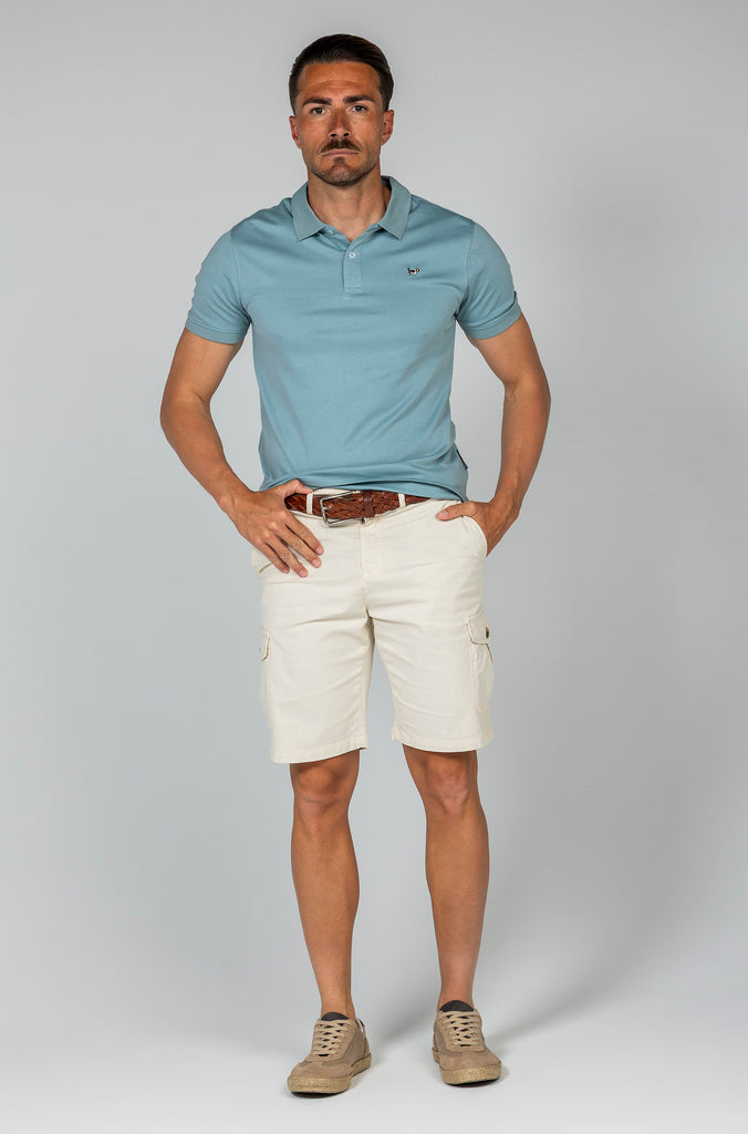 Polo Técnico Brandon Azul Soft