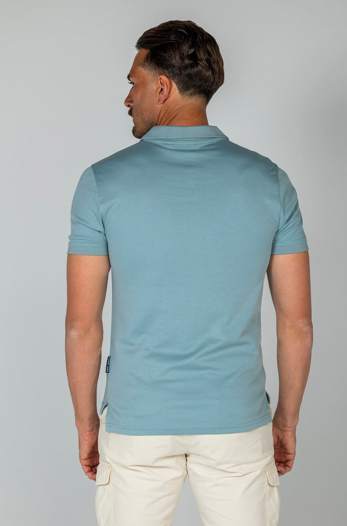 Polo Técnico Brandon Azul Soft