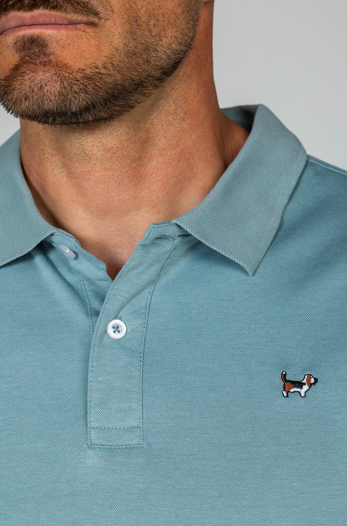 Polo Técnico Brandon Azul Soft