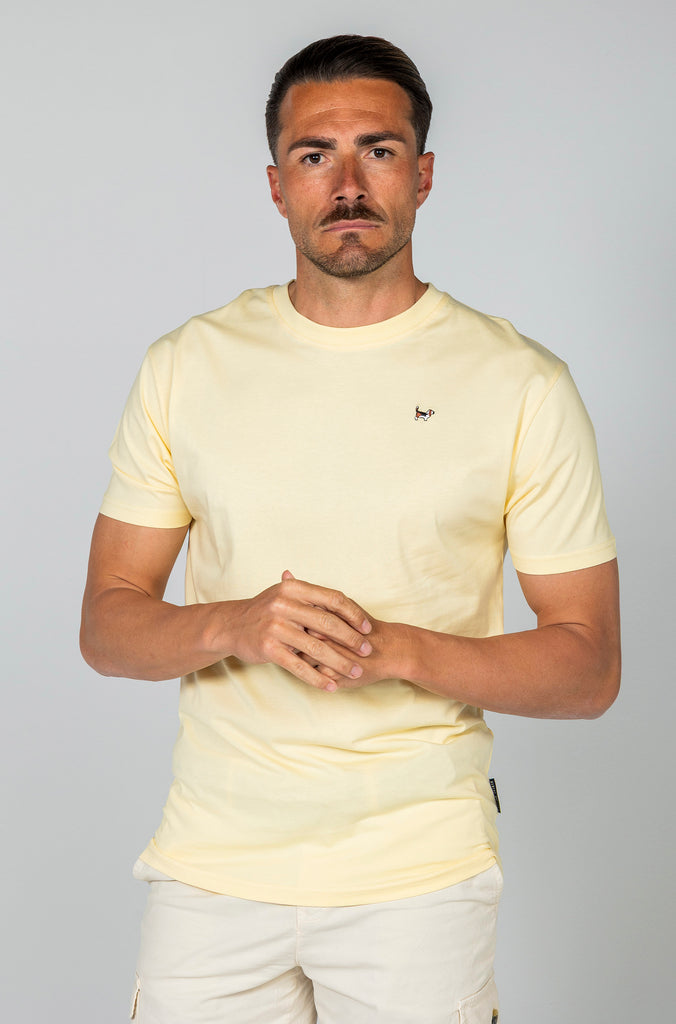Camiseta Básica Brandon Amarilla