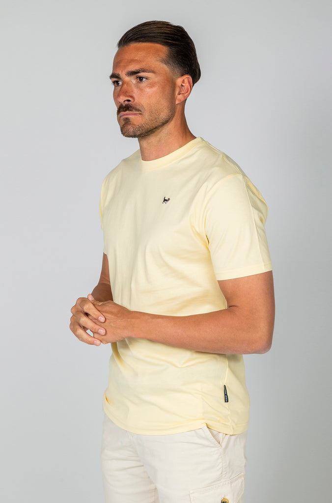 Camiseta Básica Brandon Amarilla