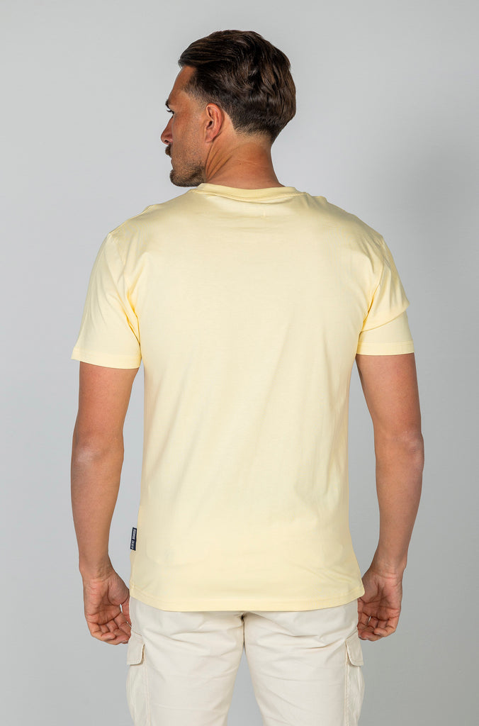 Camiseta Básica Brandon Amarilla