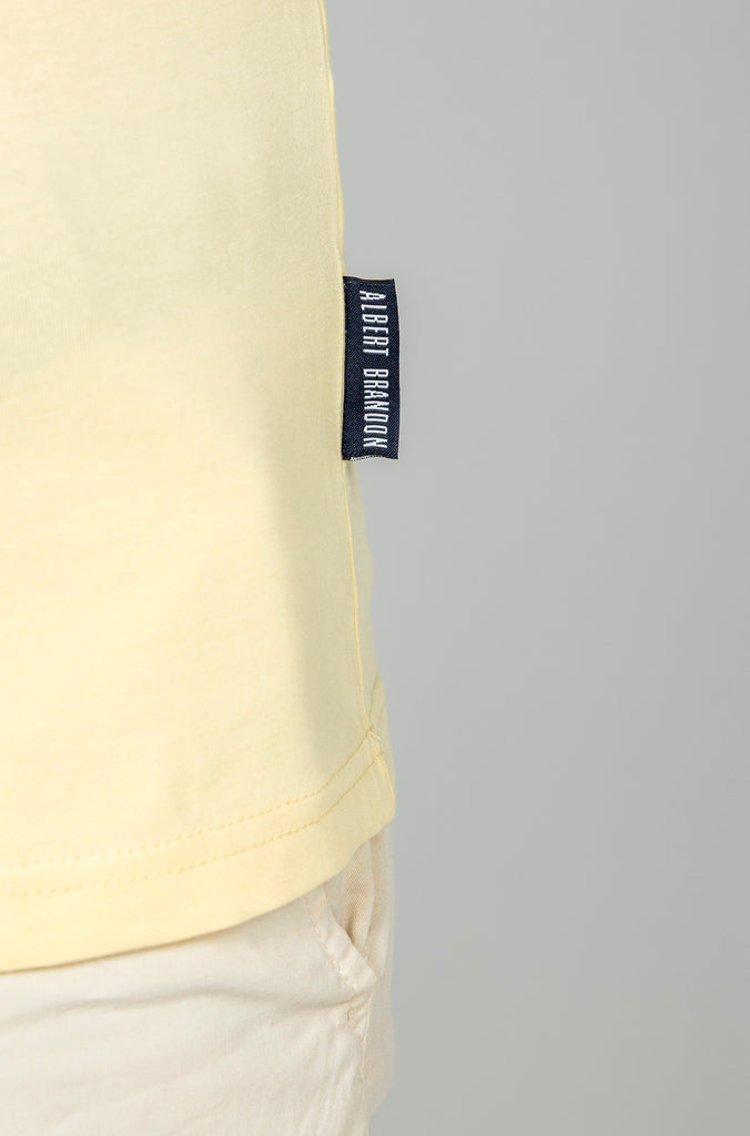 Camiseta Básica Brandon Amarilla