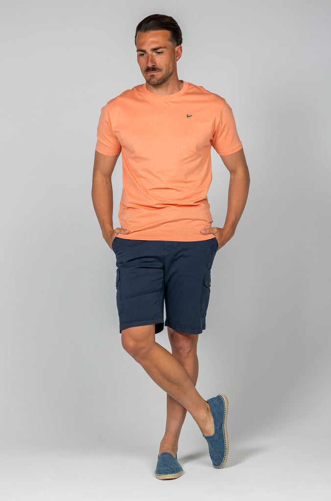 Camiseta Básica Brandon Naranja