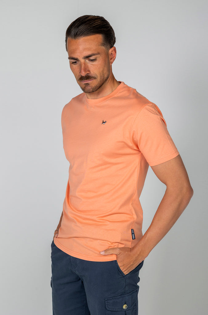 Camiseta Básica Brandon Naranja