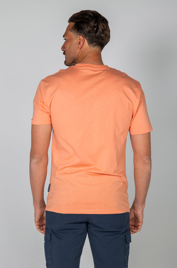Camiseta Básica Brandon Naranja