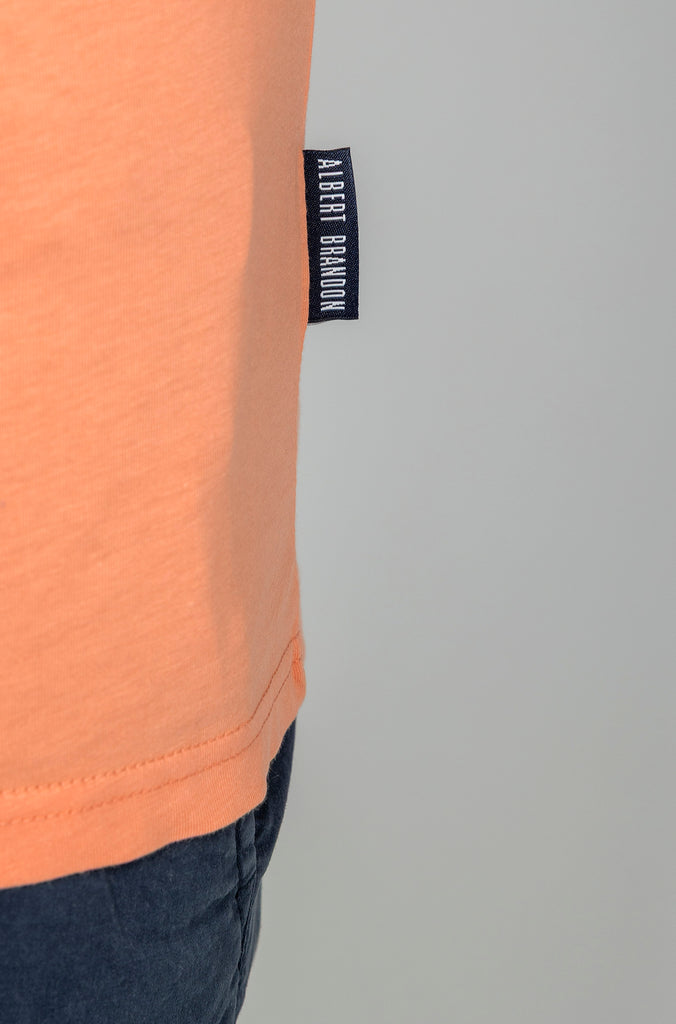 Camiseta Básica Brandon Naranja