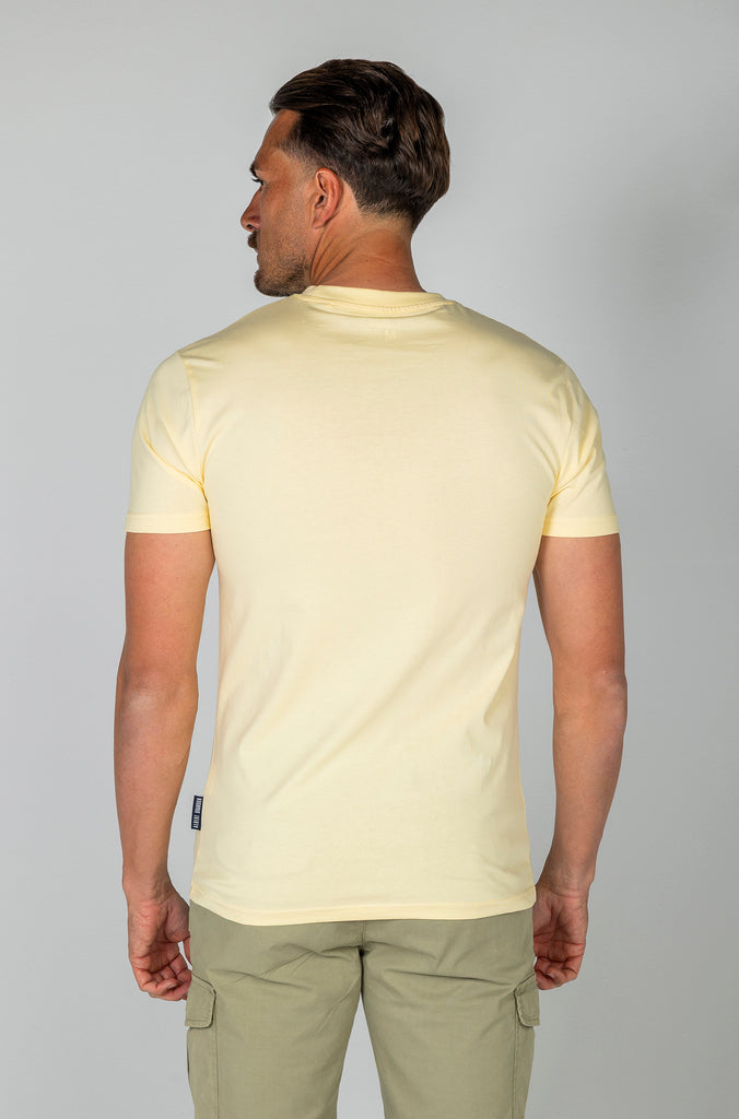 Camiseta Amarilla Brandon Brand Bordada