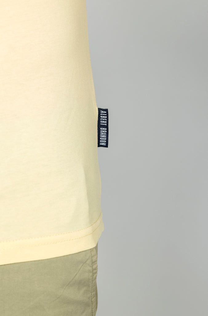 Camiseta Amarilla Brandon Brand Bordada