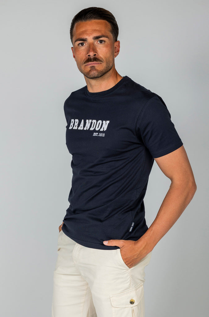 Camiseta Brandon Brand Marino