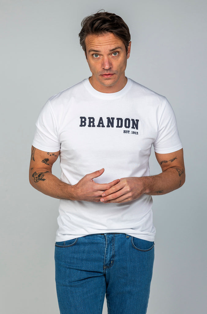 Camiseta Brandon Brand Blanca
