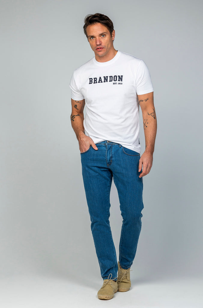 Camiseta Brandon Brand Blanca