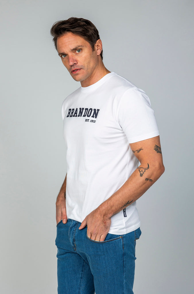 Camiseta Brandon Brand Blanca