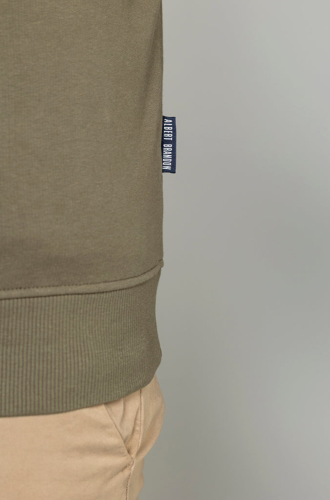 Sudadera Brandon flock verde