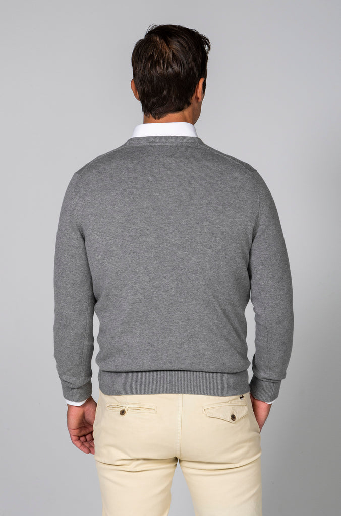 Jersey Cotton Cashmere Gris