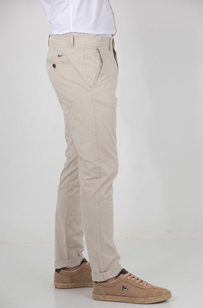 Pantalón Básico Elástico Piedra