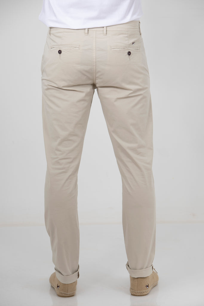 Pantalón Básico Elástico Piedra