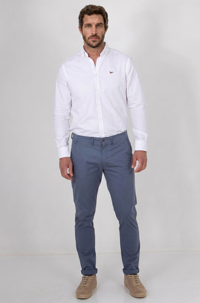 Pantalón Básico Elástico Índigo