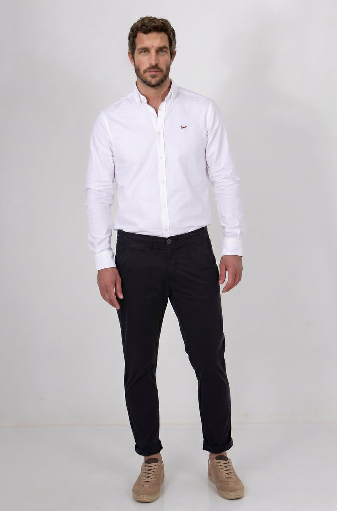 Pantalón Básico Elástico Marino