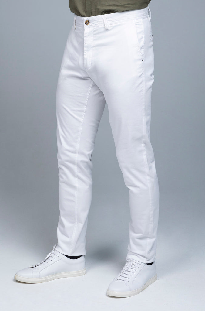 Pantalón Chino Custom Blanco