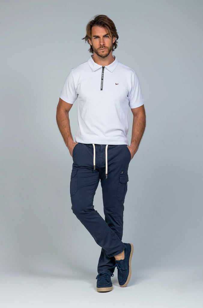Pantalón Jogger Cargo Marino Soft