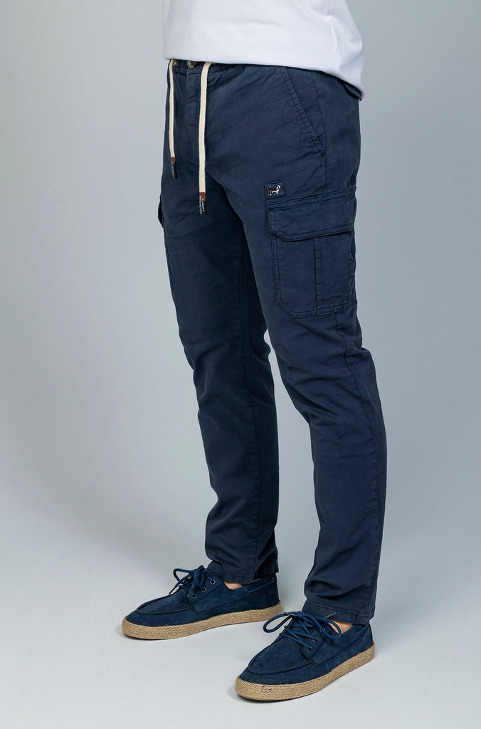 Pantalón Jogger Cargo Marino Soft