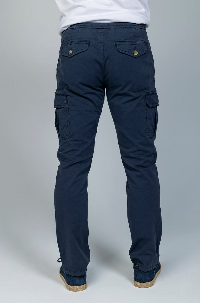 Pantalón Jogger Cargo Marino Soft