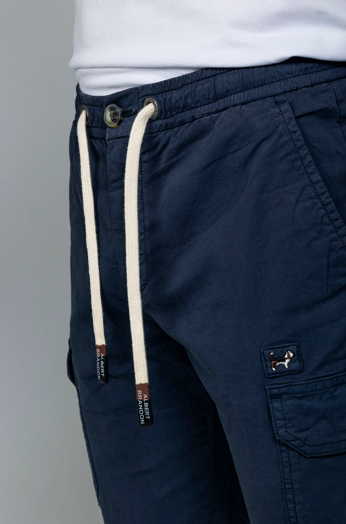 Pantalón Jogger Cargo Marino Soft