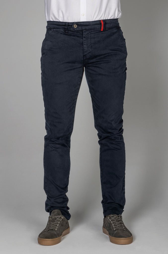 Pantalón Chino Slim Marino
