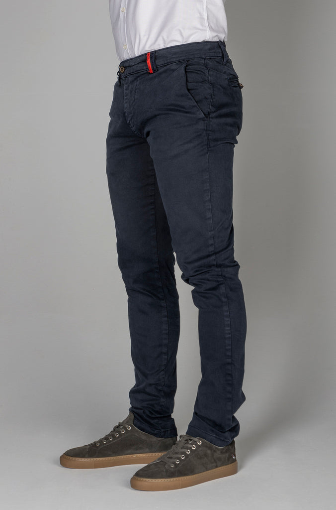 Pantalón Chino Slim Marino