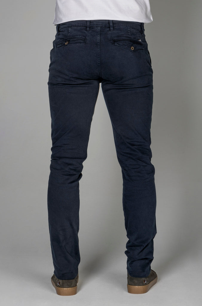Pantalón Chino Slim Marino