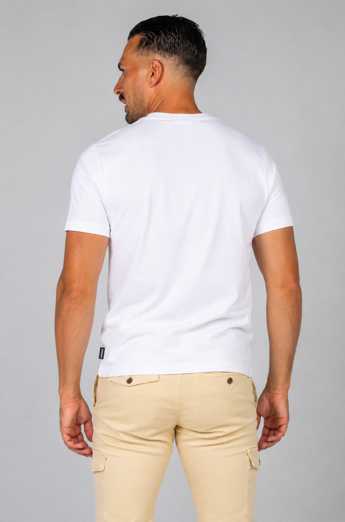 Pantalón Elástico Cargo Beige