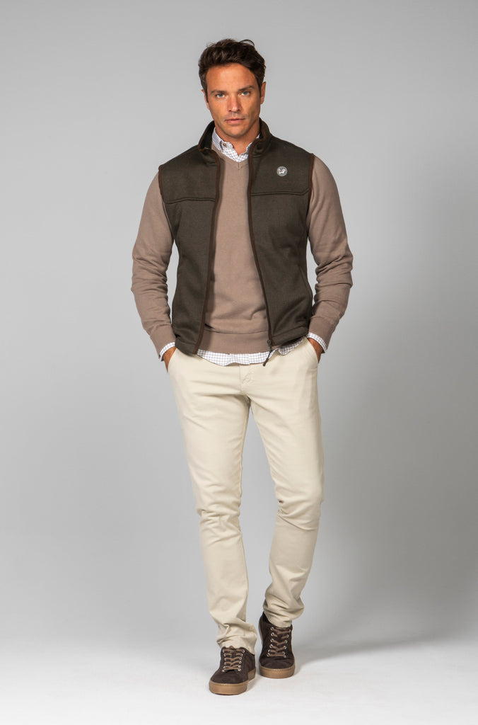 Chaleco Norwen Espiga Verde