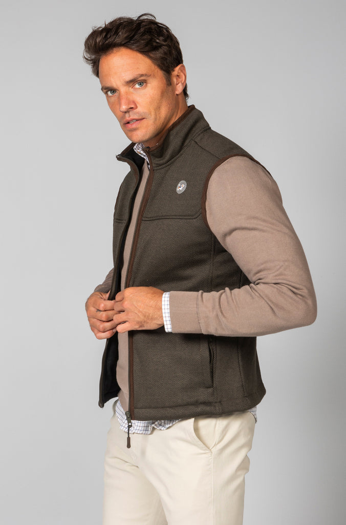 Chaleco Norwen Espiga Verde