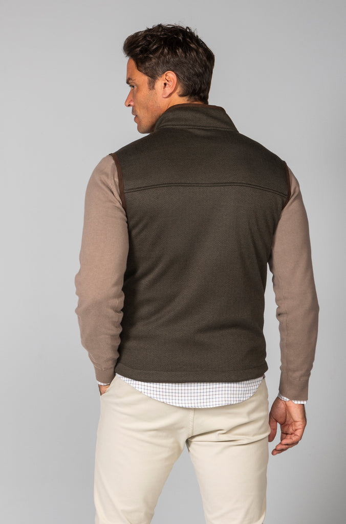 Chaleco Norwen Espiga Verde