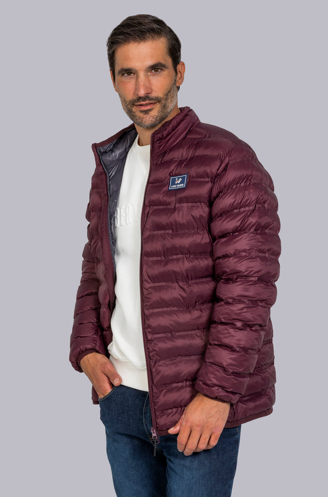 Plumífero Deportivo Utralight Vino